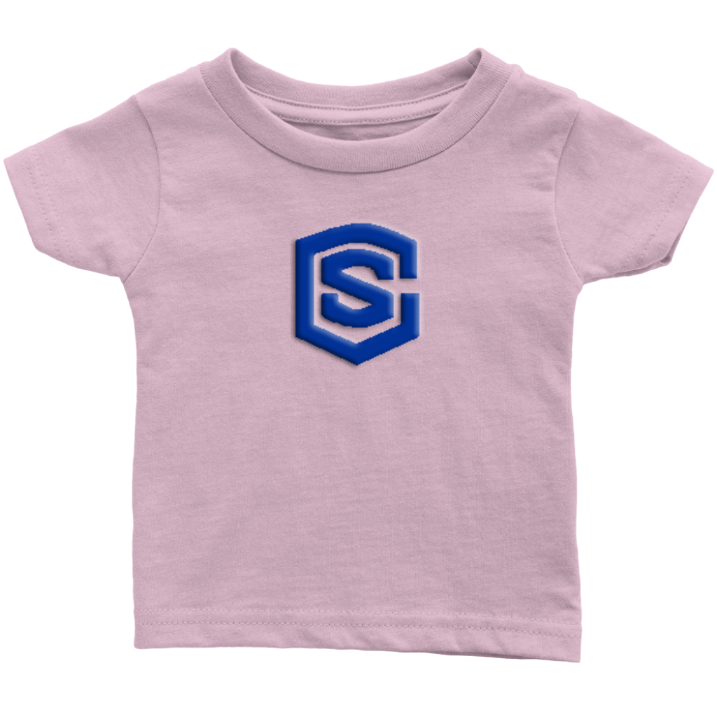 Infant T-Shirt WITH BLUE LOGO