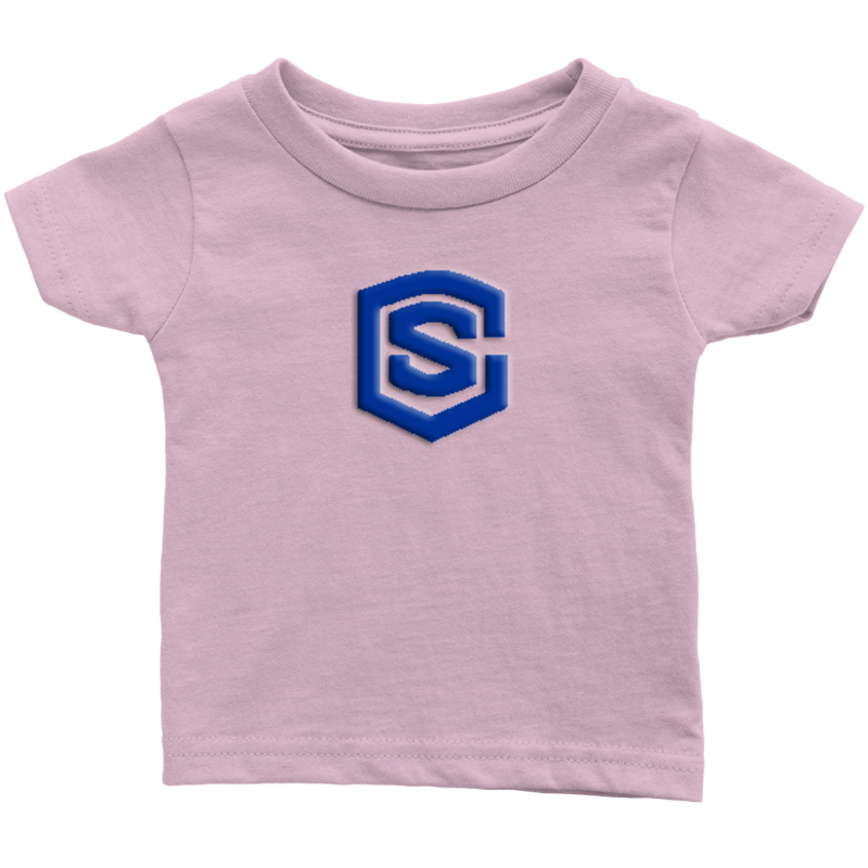 Infant T-Shirt WITH BLUE LOGO