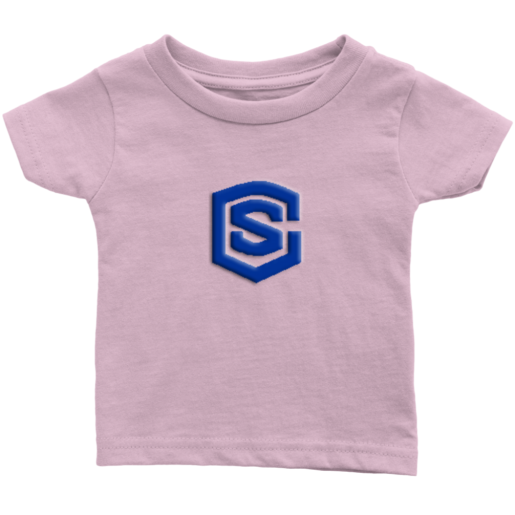 Infant T-Shirt WITH BLUE LOGO