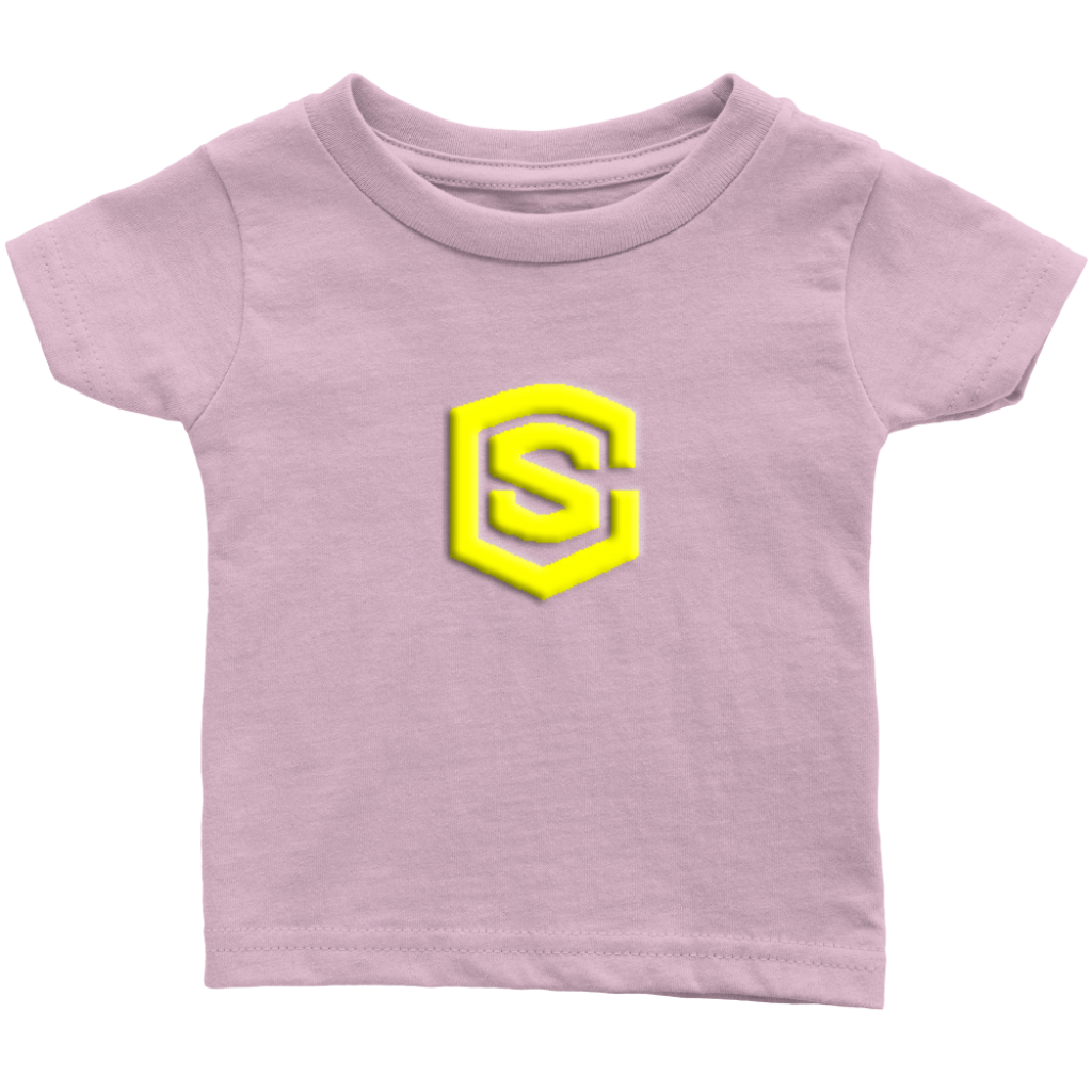 Infant T-Shirt WITH YELLOW LOGO