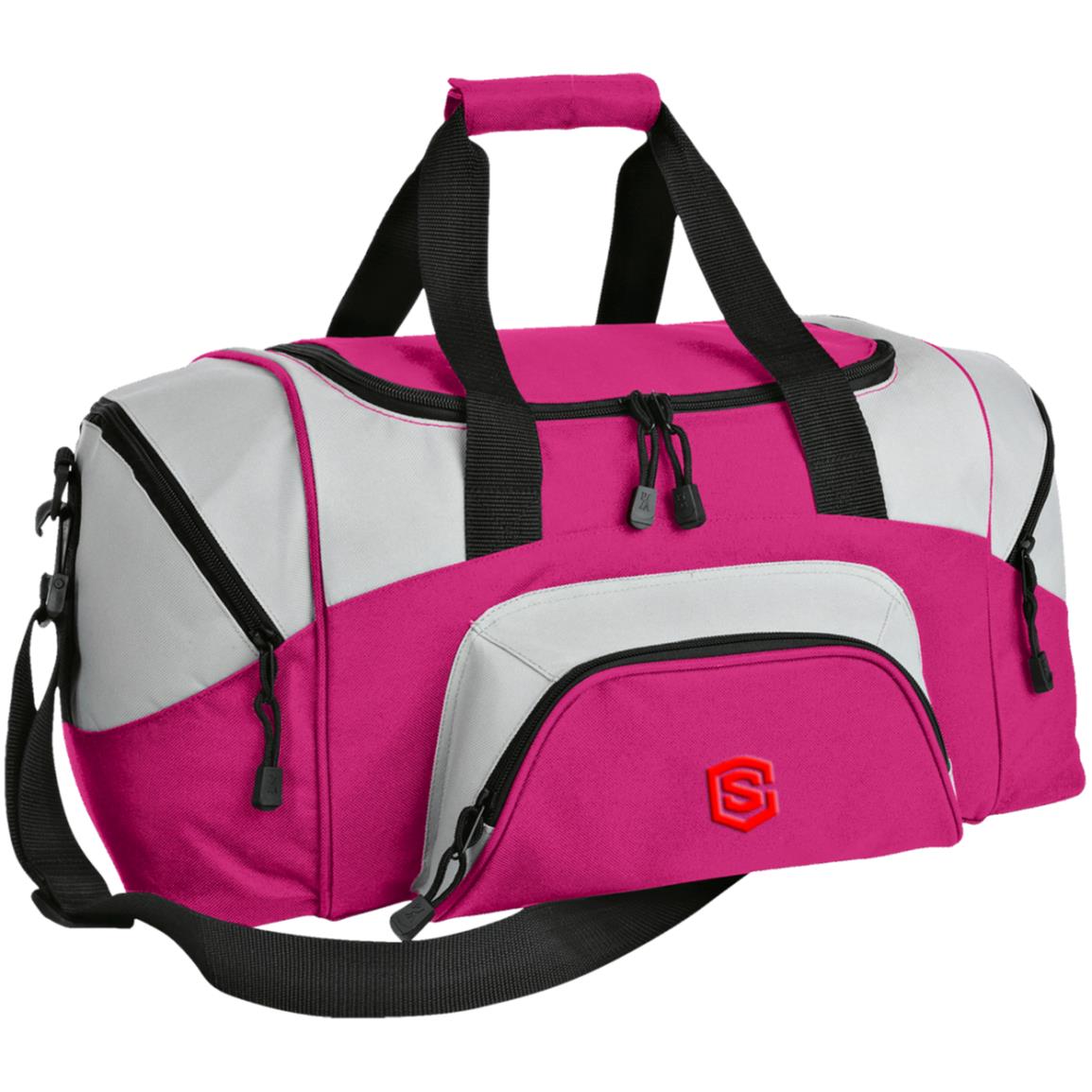 red (2) BG99 Colorblock Sport Duffel