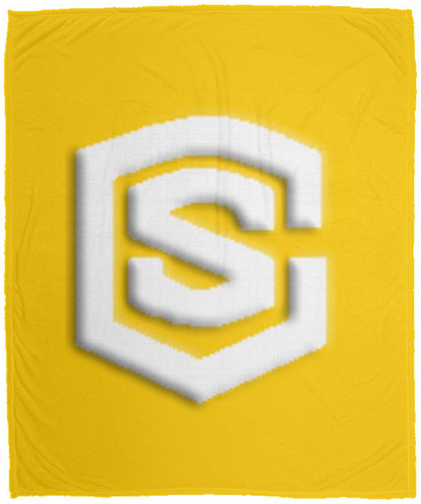 white (2) VPM Cozy Plush Fleece Blanket - 50x60