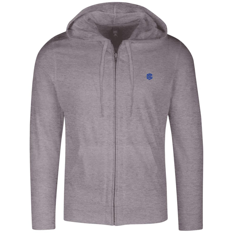 Illustrator Blue Logo DT1100 Lightweight Full Zip Hoodie