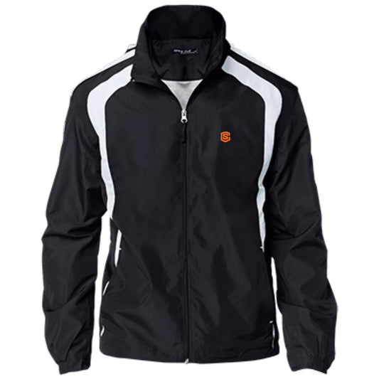Illustrator Orange Logo YST60 Youth Colorblock Jacket