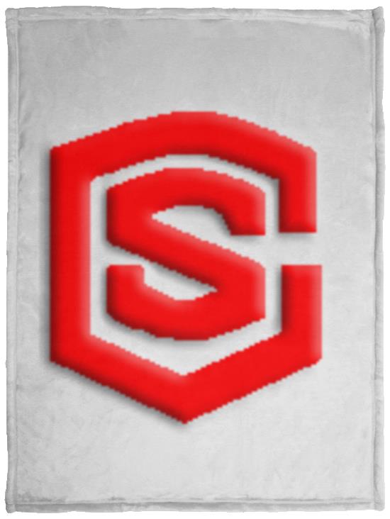 red (2) VPS Cozy Plush Fleece Blanket - 30x40