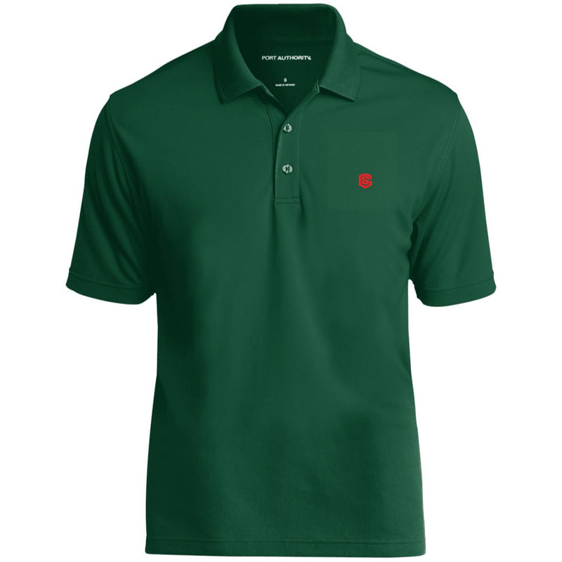 Illustrator Red Logo K110 Dry Zone UV Micro-Mesh Polo