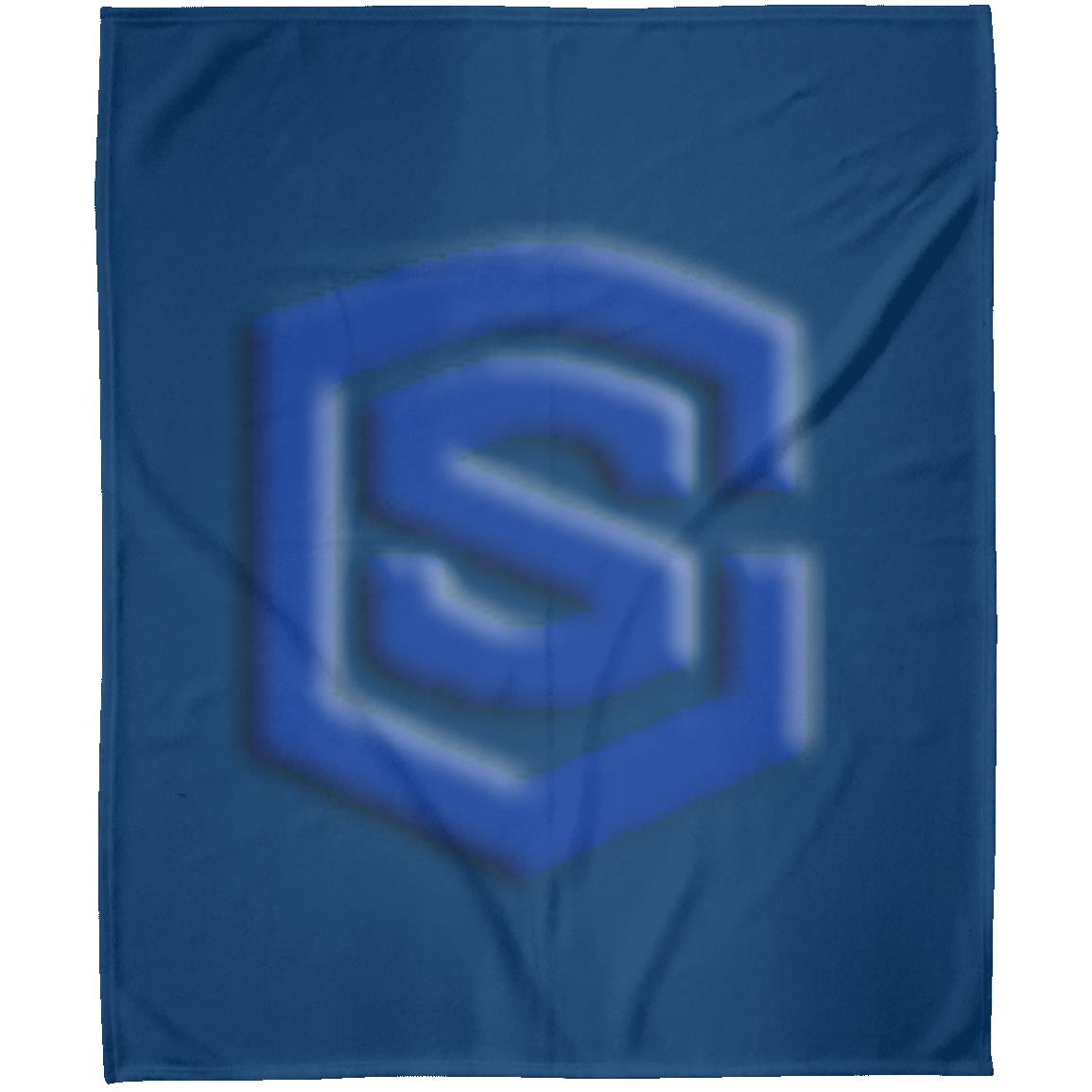 blue (2) FLM Arctic Fleece Blanket 50x60