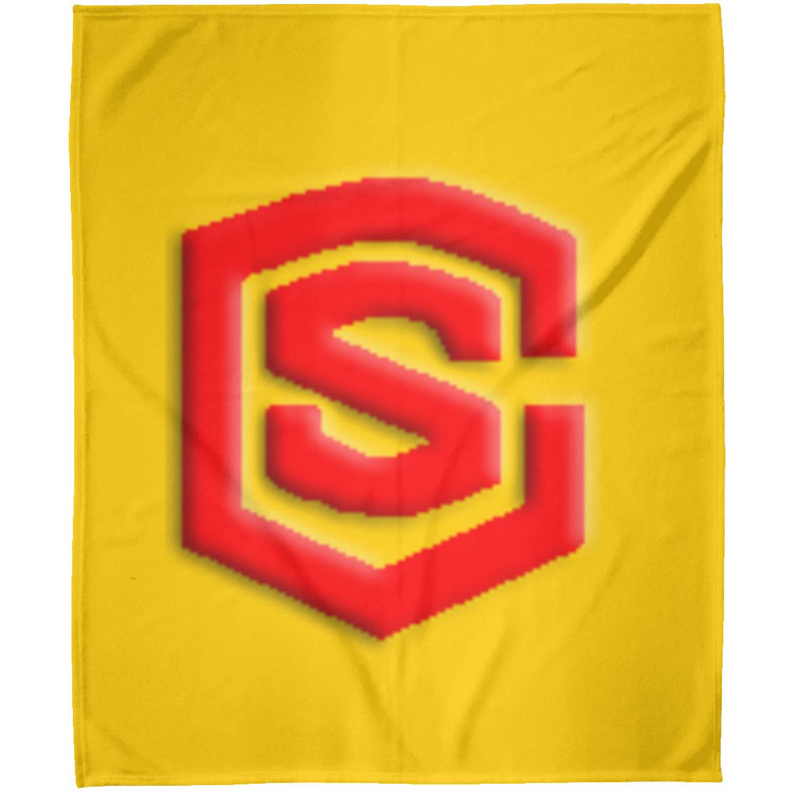 red (2) FLM Arctic Fleece Blanket 50x60