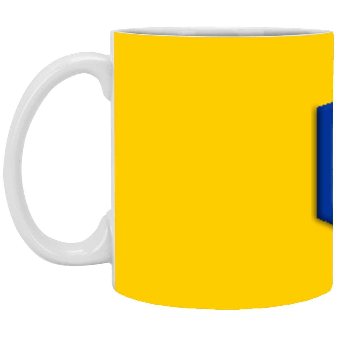 blue (2) XP8434 11 oz. White Mug