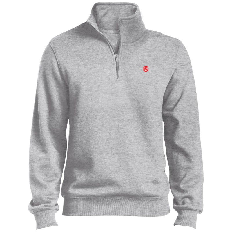 Illustrator Red Logo ST253 1/4 Zip Sweatshirt