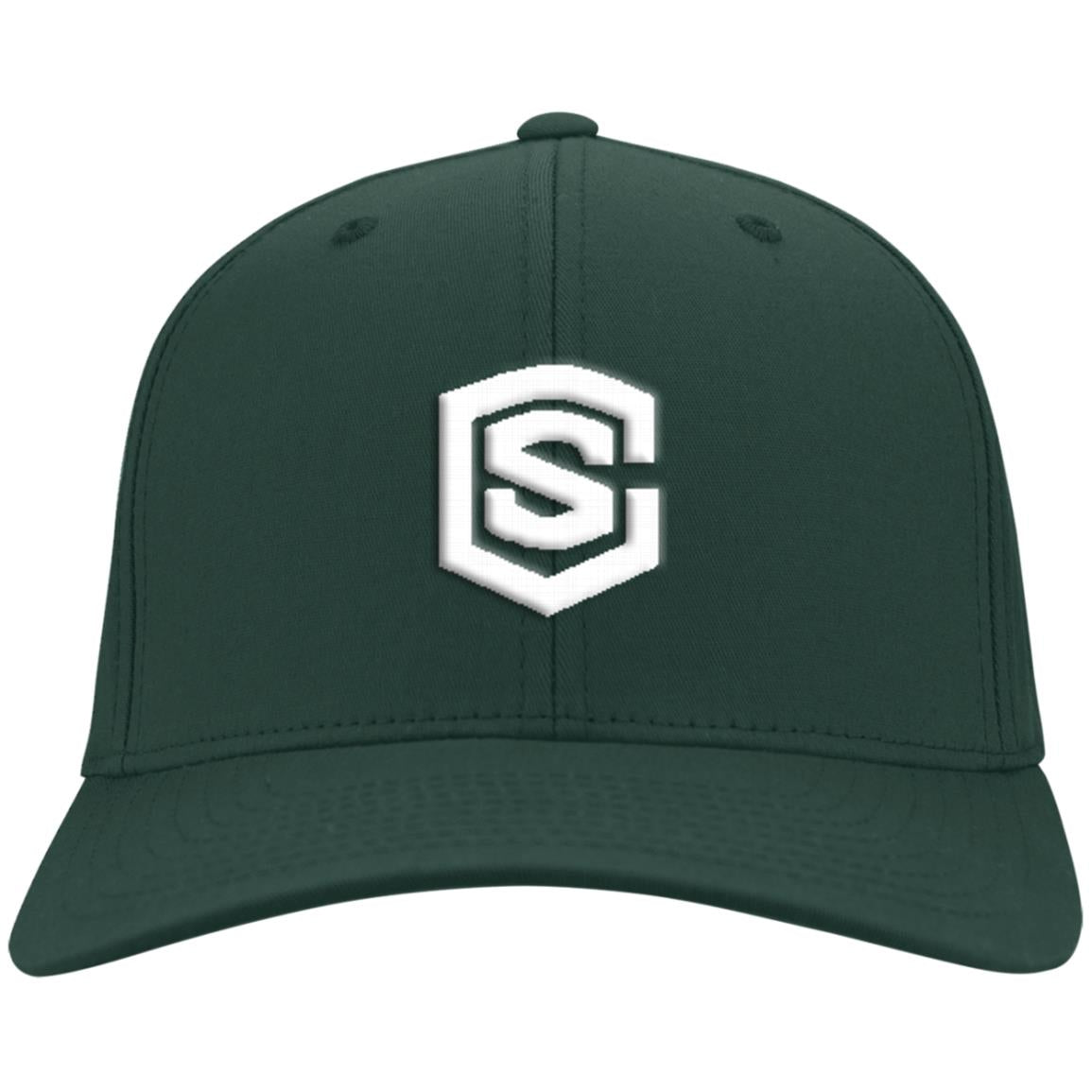 white (2) CP80 Twill Cap