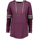 Illustrator Red Logo 229390 Ladies Hooded Low Key Pullover