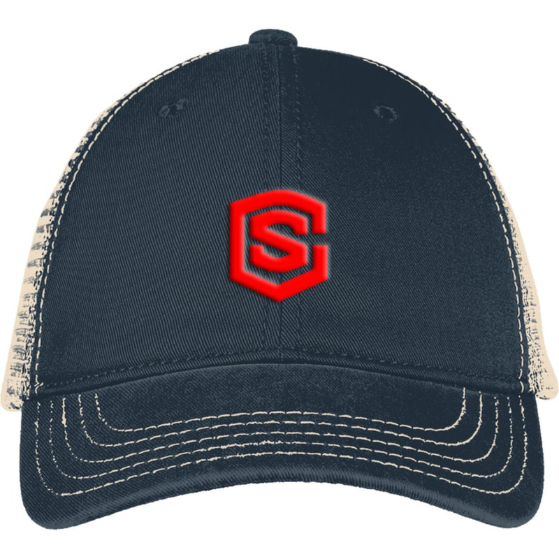 red (2) DT630 Mesh Back Cap