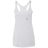 Illustrator Pink Logo NL6733 Ladies' Triblend Racerback Tank