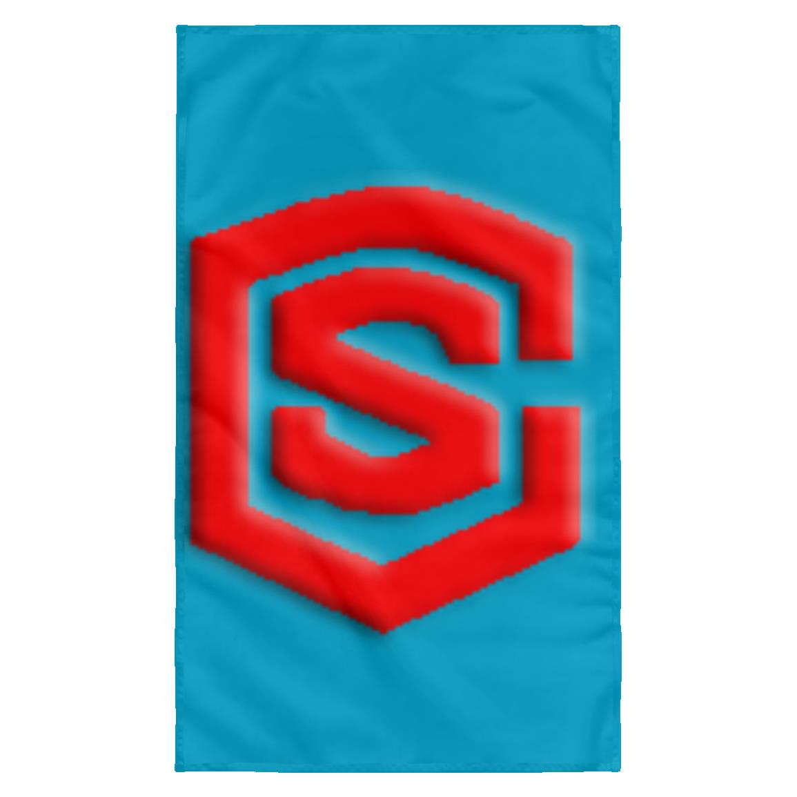 red (2) SUBWF Sublimated Wall Flag