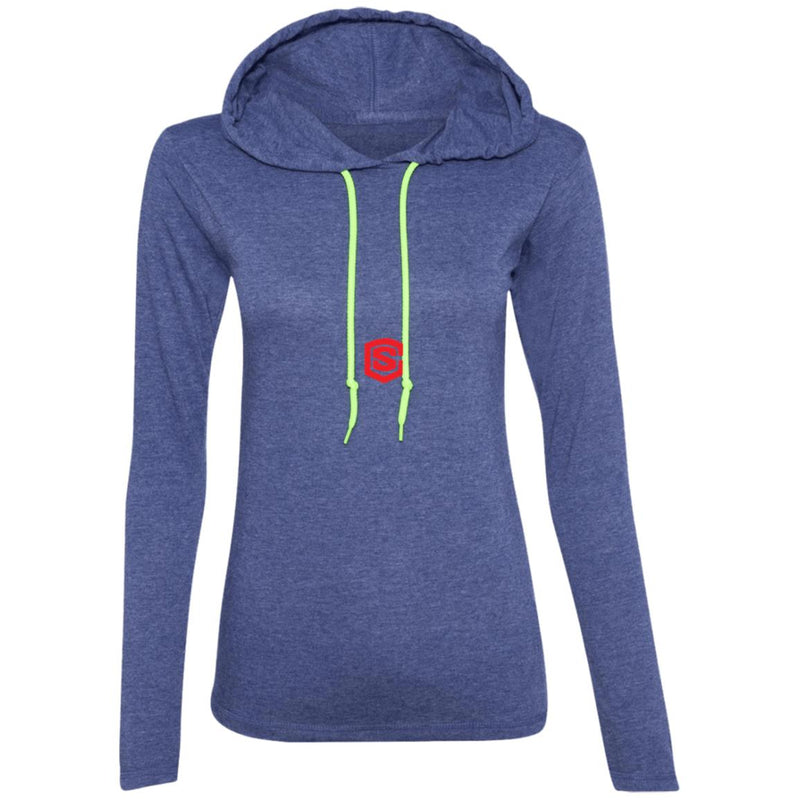 Illustrator Red Logo 887L Ladies' LS T-Shirt Hoodie