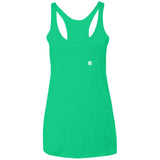 Illustrator White Logo NL6733 Ladies' Triblend Racerback Tank