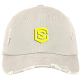 yellow (3) DT600 Distressed Dad Cap