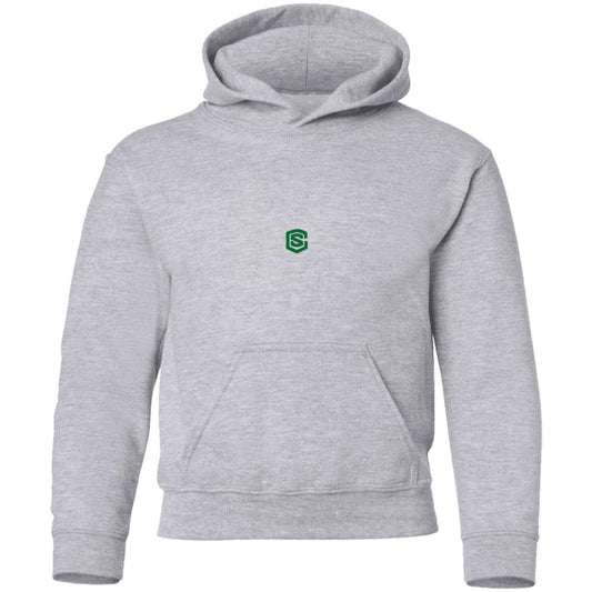 Illustrator Green Logo G185B Youth Pullover Hoodie