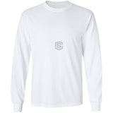 Illustrator Silver Logo G240 LS Ultra Cotton T-Shirt