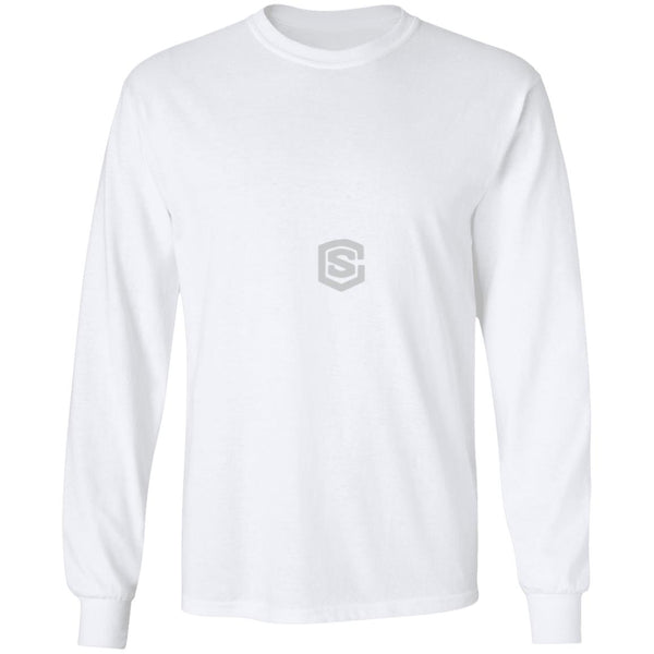 Illustrator Silver Logo G240 LS Ultra Cotton T-Shirt