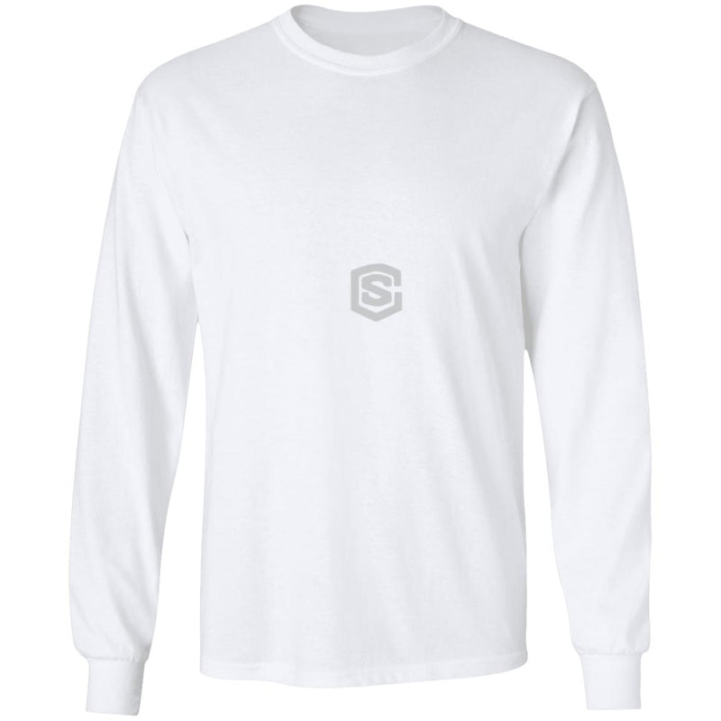 Illustrator Silver Logo G240 LS Ultra Cotton T-Shirt