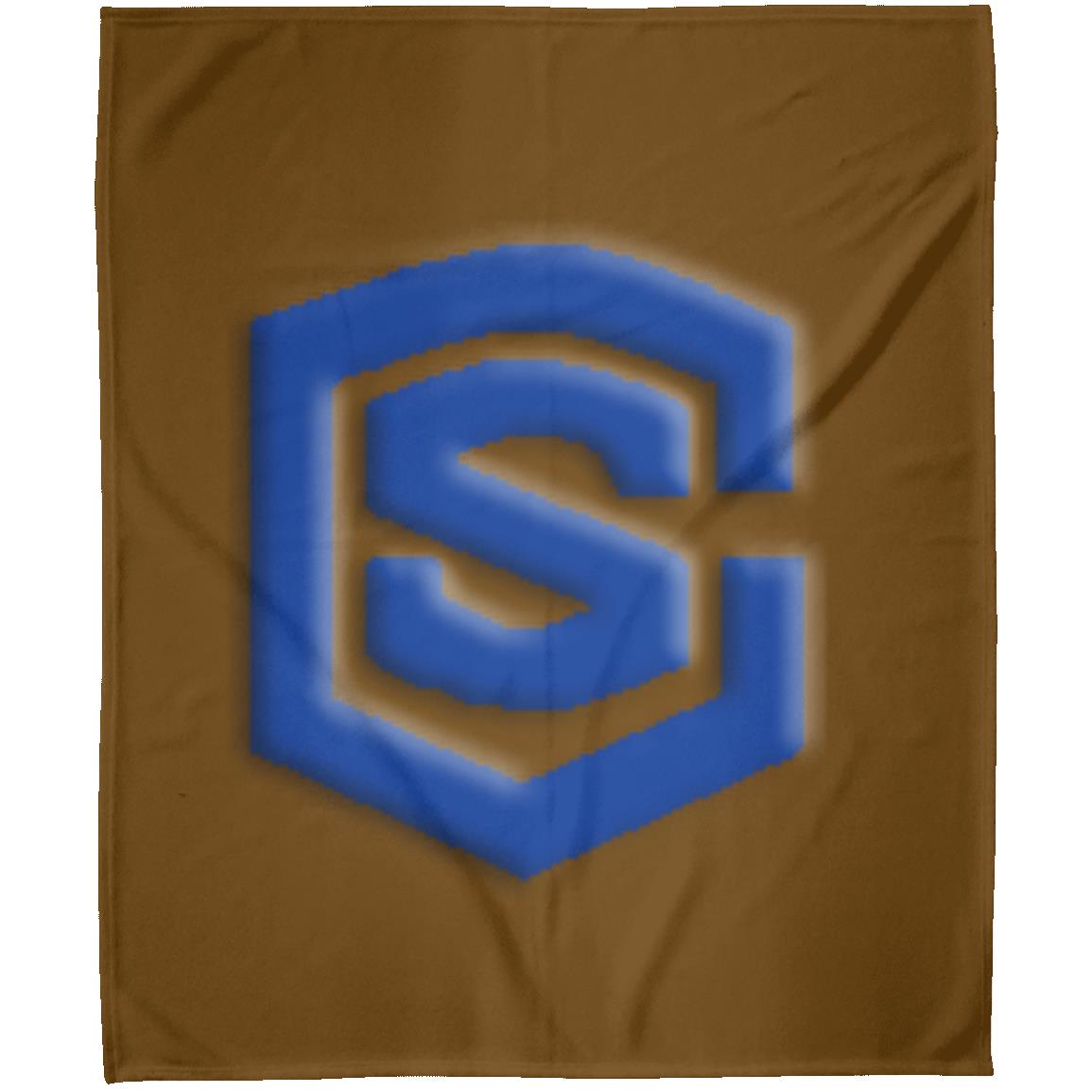 blue (2) FLM Arctic Fleece Blanket 50x60