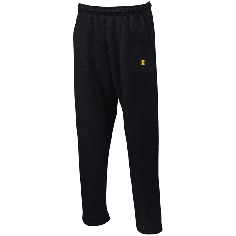 Illustrator Gold Logo G123 Open Bottom Sweatpants with Pockets