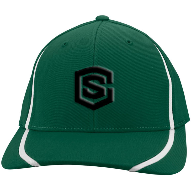black (2) STC16 Flexfit Colorblock Cap