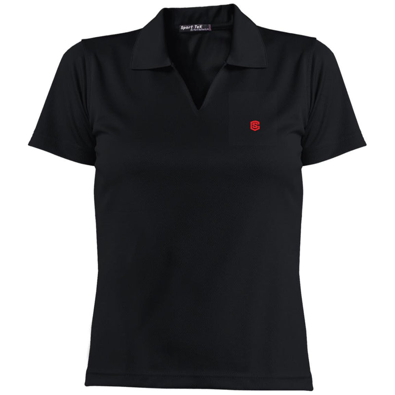 Illustrator Red Logo L469 Ladies' Dri-Mesh Short Sleeve Polo