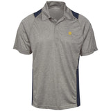 Illustrator Gold Logo ST665 Heather Moisture Wicking Polo