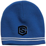 black (2) STC20 Colorblock Beanie