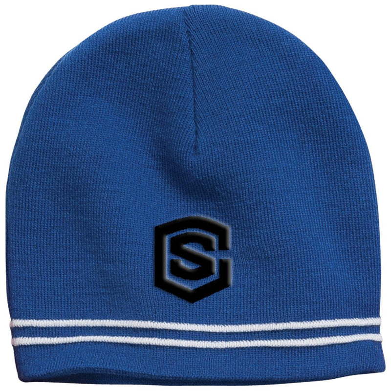 black (2) STC20 Colorblock Beanie