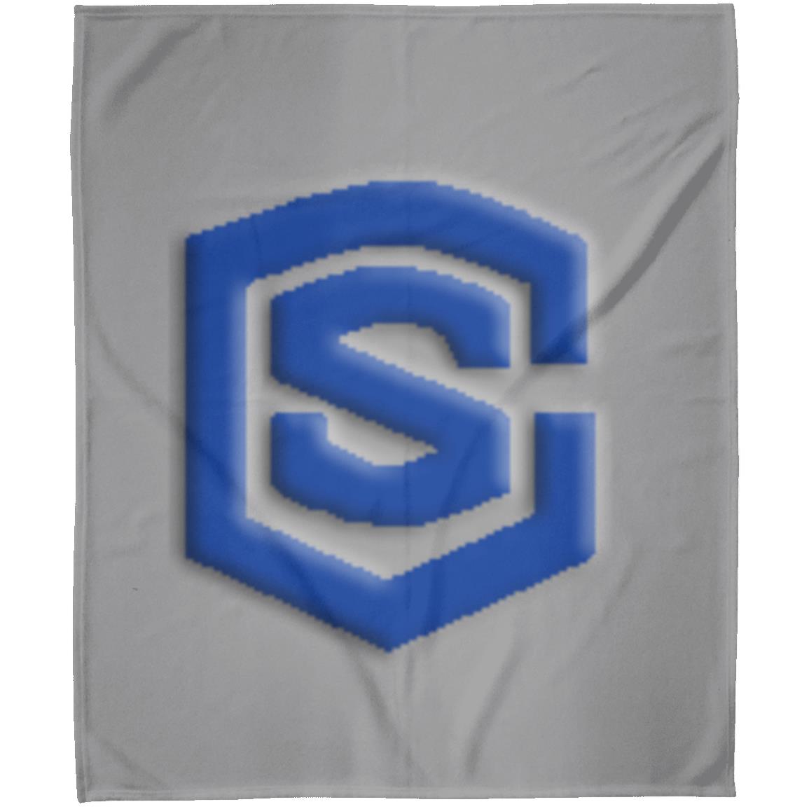 blue (2) FLM Arctic Fleece Blanket 50x60