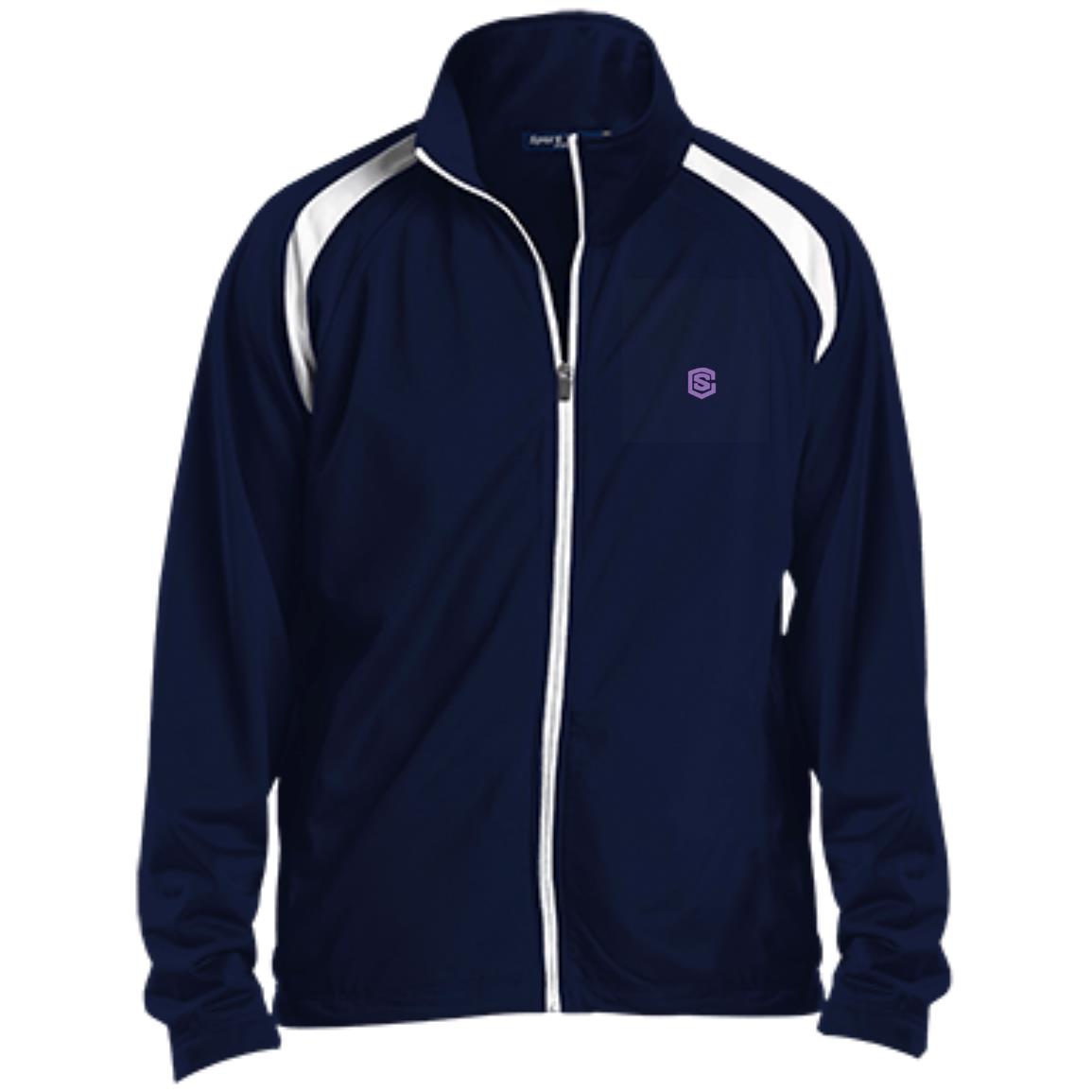 Illustrator Purple Logo YST90 Youth Warm Up Jacket
