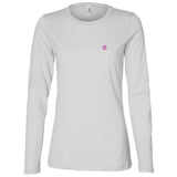 Illustrator Pink Logo B6450 Ladies' Jersey LS Missy Fit