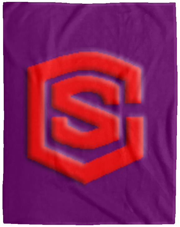 red (2) VPL Cozy Plush Fleece Blanket - 60x80