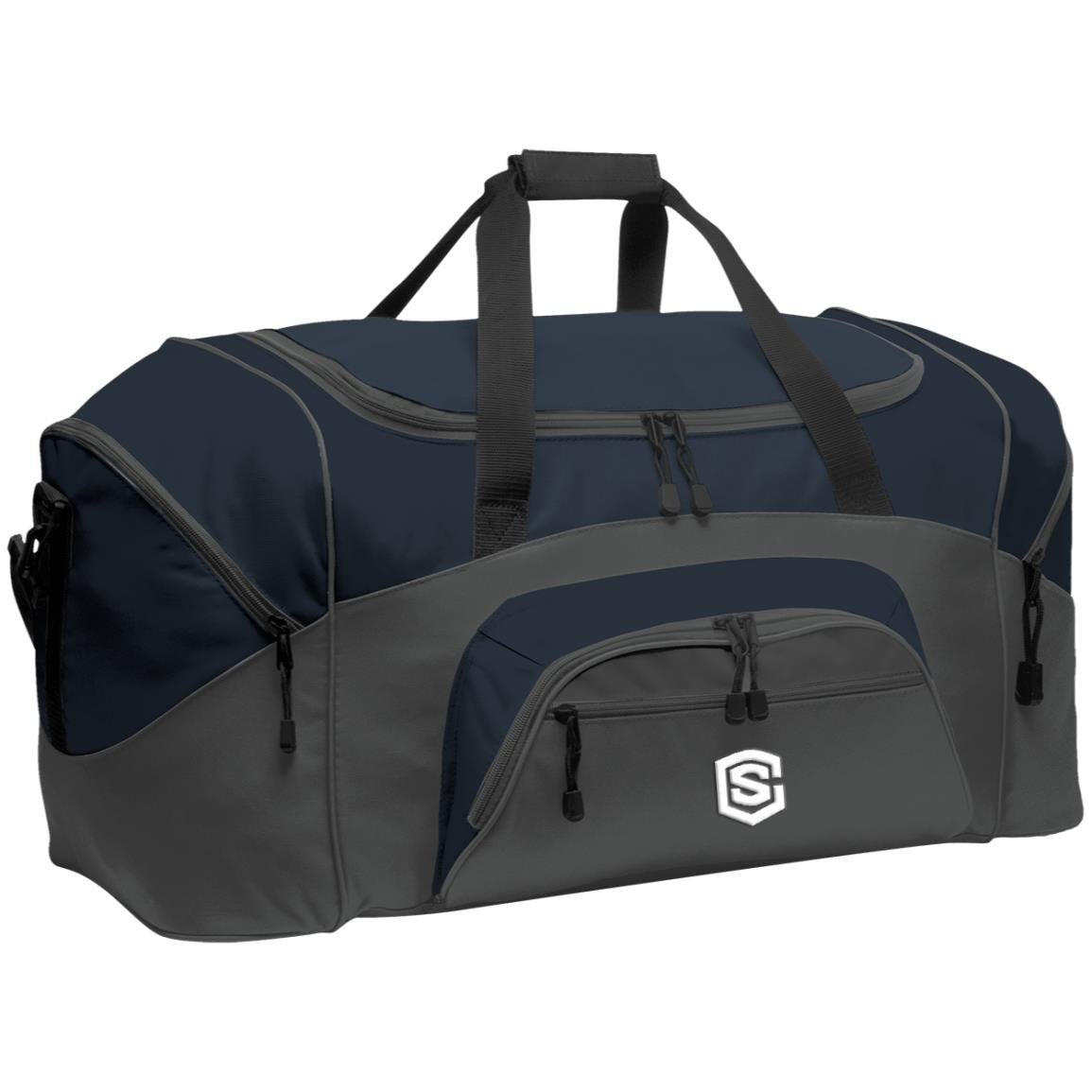 white (2) BG99 Colorblock Sport Duffel