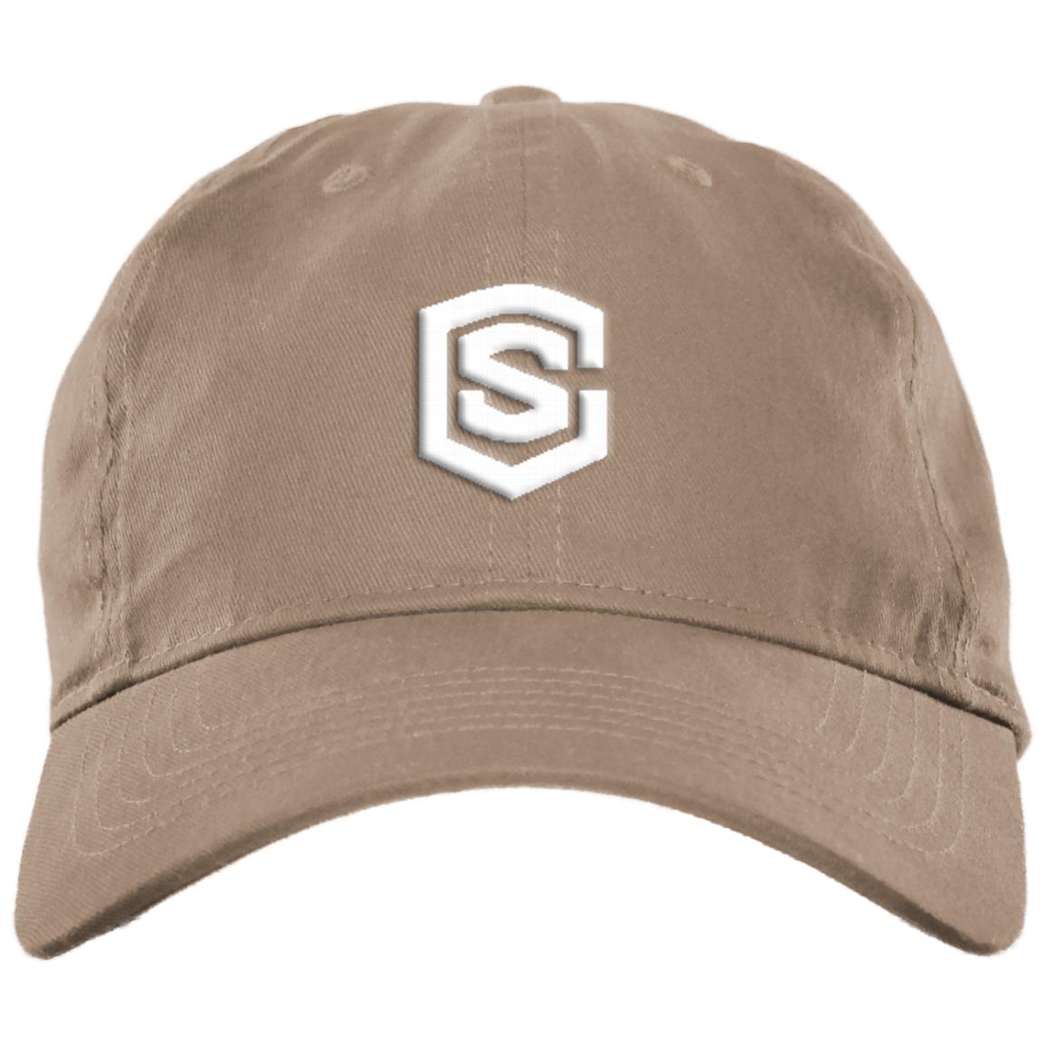 white (2) BX001 Brushed Twill Unstructured Dad Cap