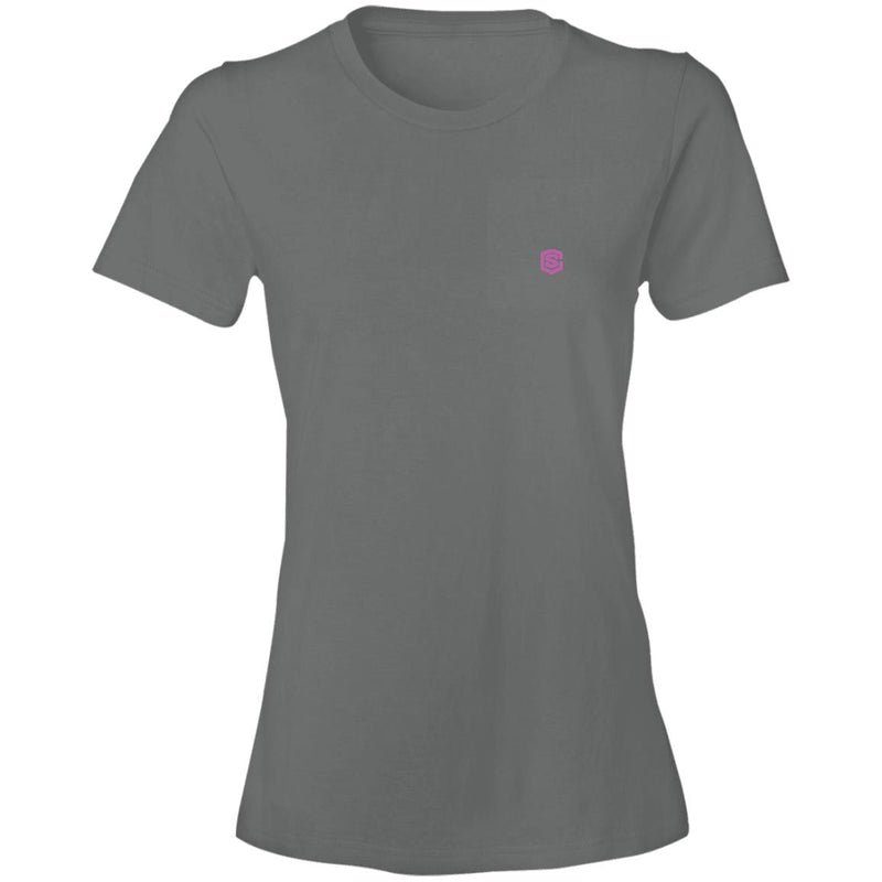 Illustrator Pink Logo 880 Ladies' Lightweight T-Shirt 4.5 oz