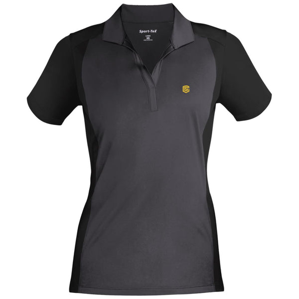 Illustrator Gold Logo LST652 Ladies' Colorblock Sport-Wick Polo