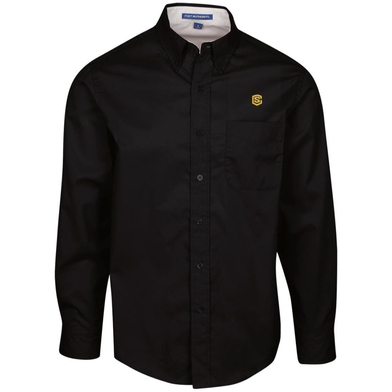 Illustrator Gold Logo S608 Men's LS Dress Shirt