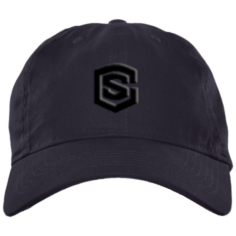 black (2) BX001 Brushed Twill Unstructured Dad Cap