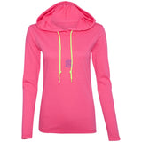 Illustrator Pink Logo 887L Ladies' LS T-Shirt Hoodie