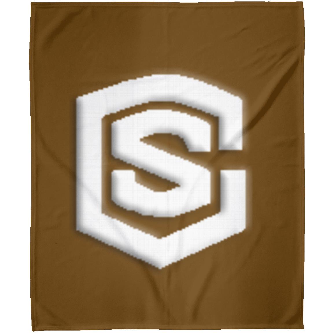 white (2) FLM Arctic Fleece Blanket 50x60