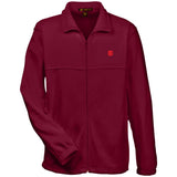 Illustrator Red Logo M990 Fleece Full-Zip