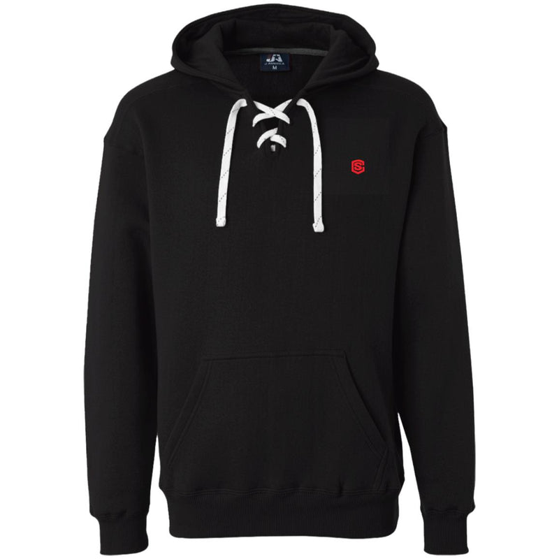 Illustrator Red Logo JA8830 Heavyweight Sport Lace Hoodie