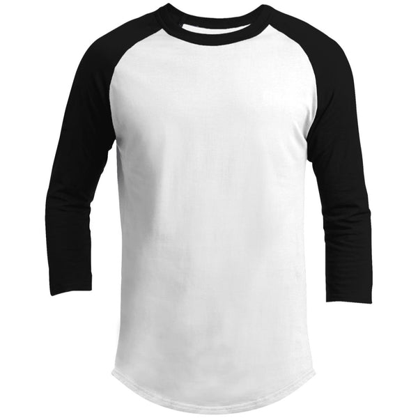 Illustrator White Logo T200 3/4 Raglan Sleeve Shirt