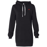 Illustrator Red Logo PRM65DRS Women's Hooded Pullover Dress