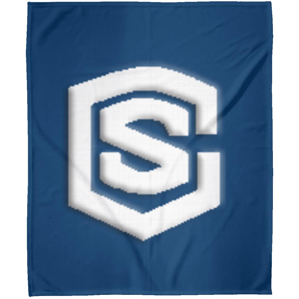 white (2) FLM Arctic Fleece Blanket 50x60